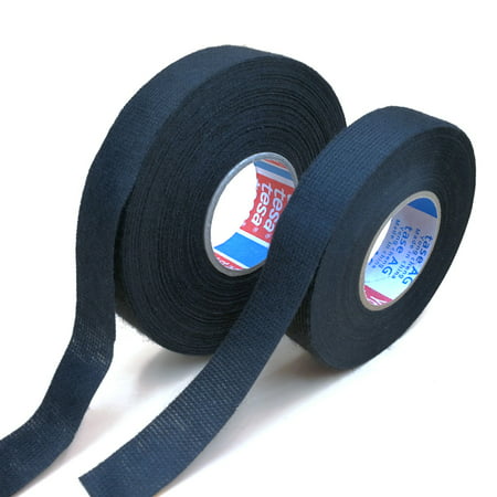 4 Rolls of TESA 51618 19mmx25m Cloth Fabric Tape Cable Looms Wiring Harness 